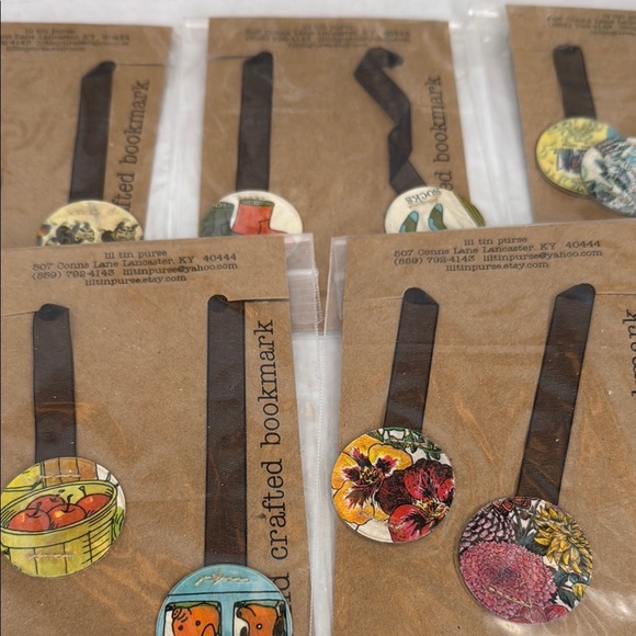 Assorted Handmade Bookmarks (36 total-18 packs) lot M1 - Picture 6 of 8